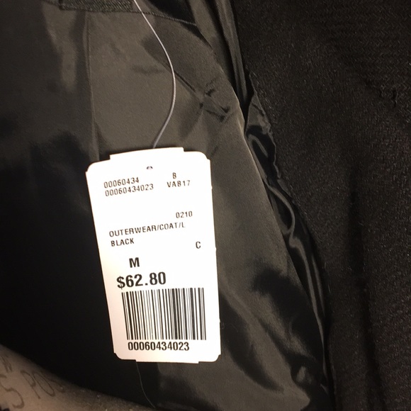 NWT Forever 21 new with tags black zip up coat M - Picture 6 of 6